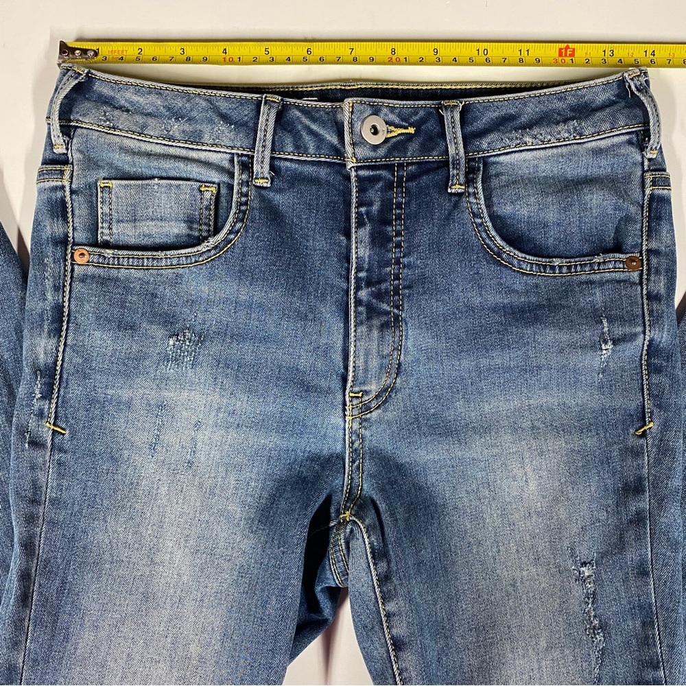 15. Pilcro And The Letterpress - Anthropologie | Ultra High-Rise Skinny Jeans - Picture 10 of 12